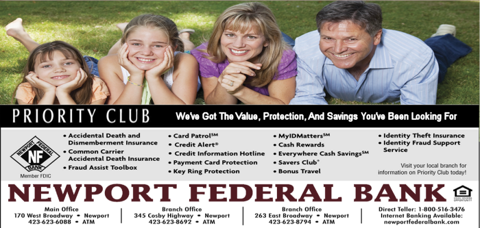 Newport Federal Bank's Priority Club