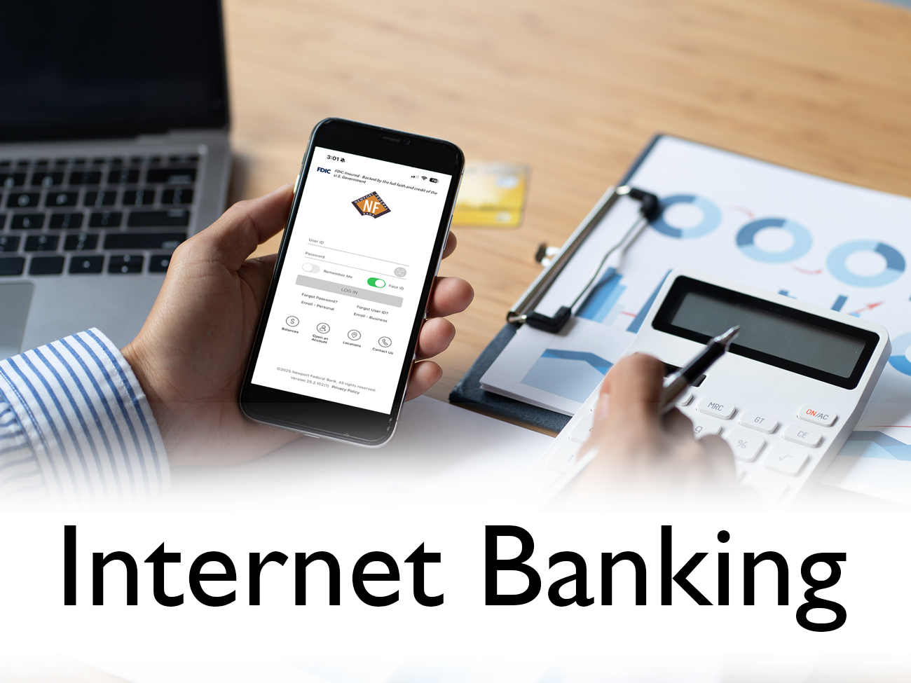 Online banking image